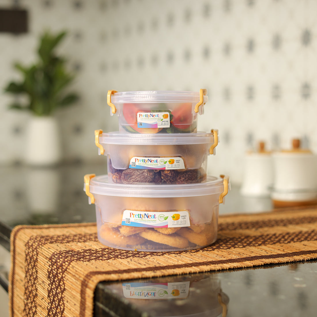 Clip Storage Container Bundles (3 pcs, 4 pcs and 5 pcs Set)