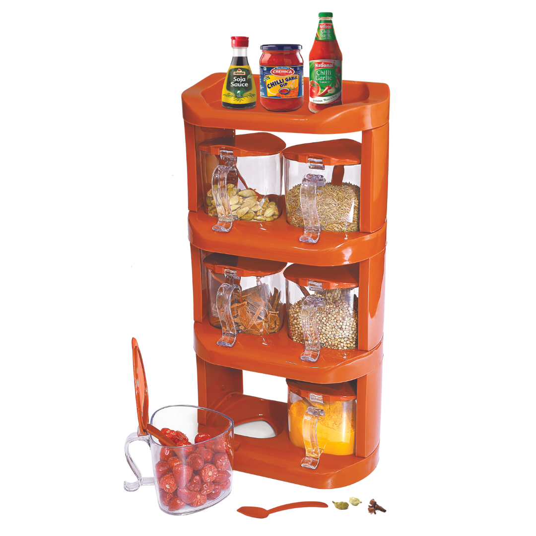 Vertical Spice Rack 6x1 - Main Image