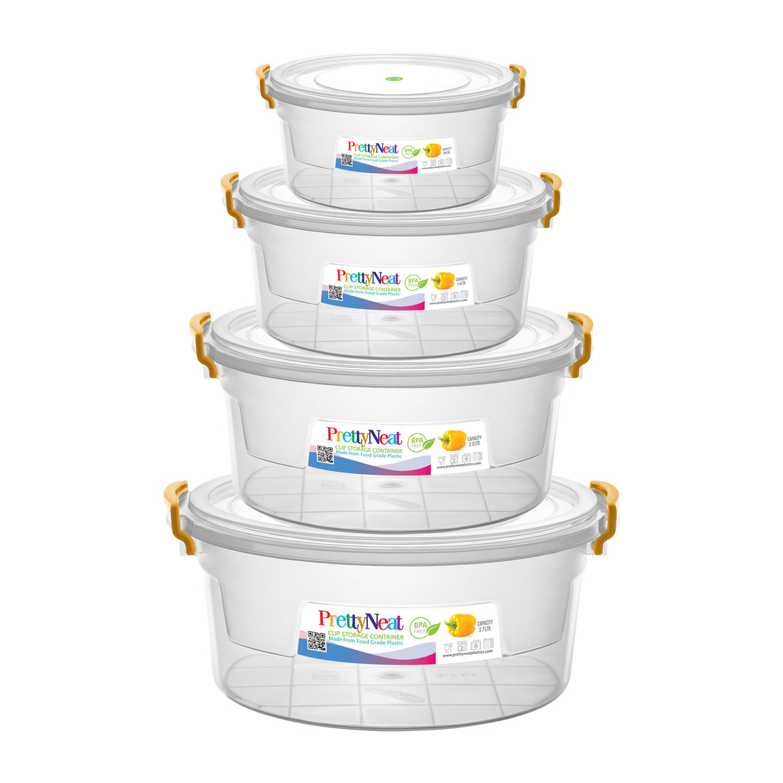 Clip Storage Container Bundles (3 pcs, 4 pcs and 5 pcs Set)