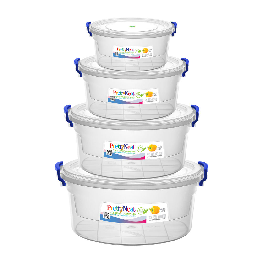 Clip Storage Container Bundles (3 pcs, 4 pcs and 5 pcs Set)