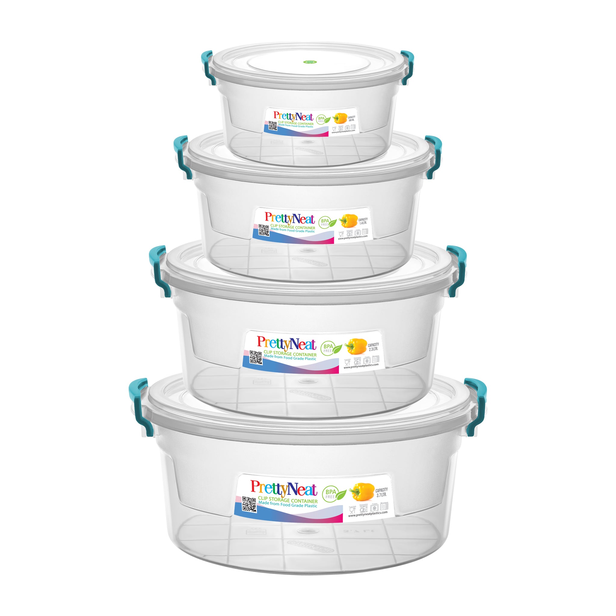 Clip Storage Container Bundles (3 pcs, 4 pcs and 5 pcs Set)