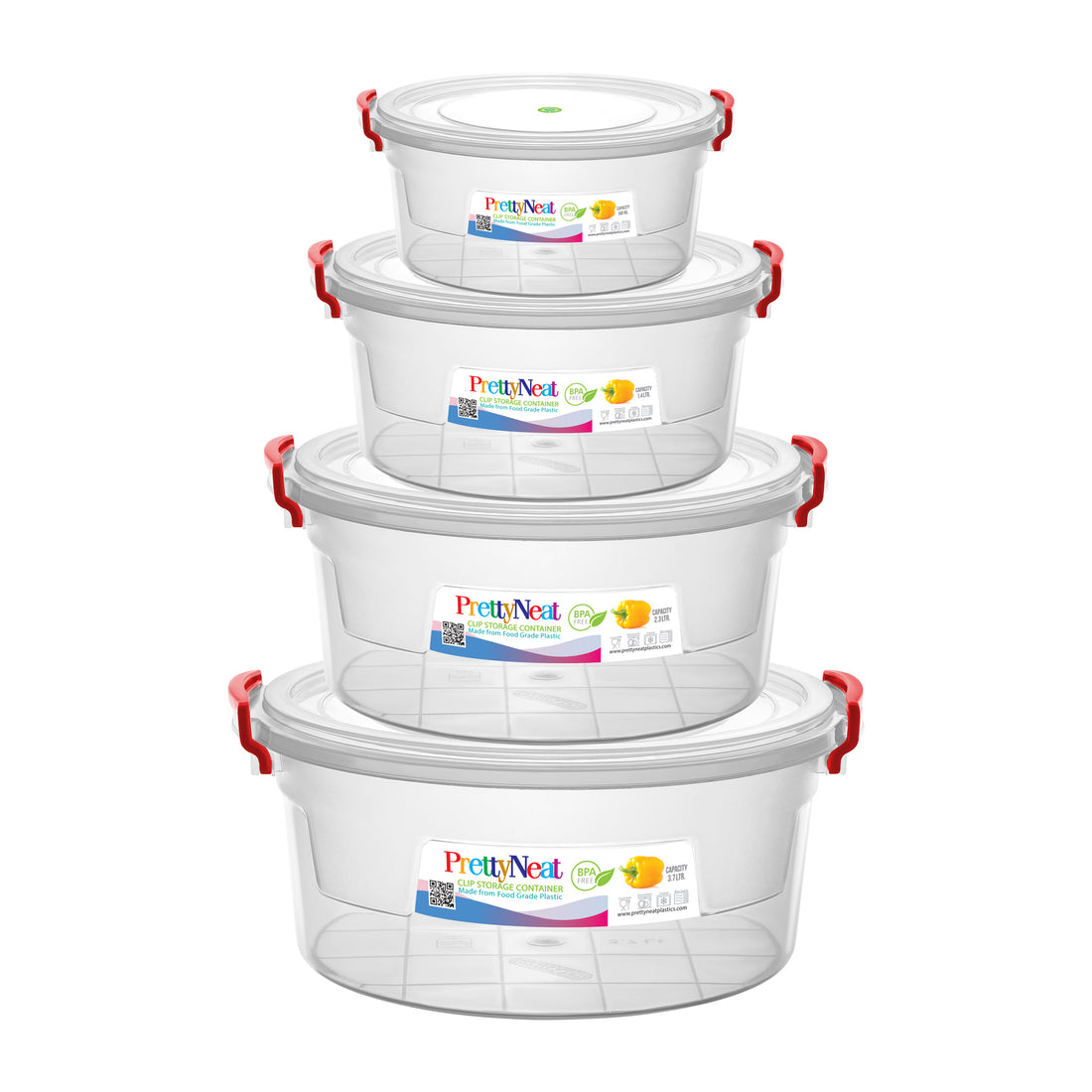 Clip Storage Container Bundles (3 pcs, 4 pcs and 5 pcs Set)