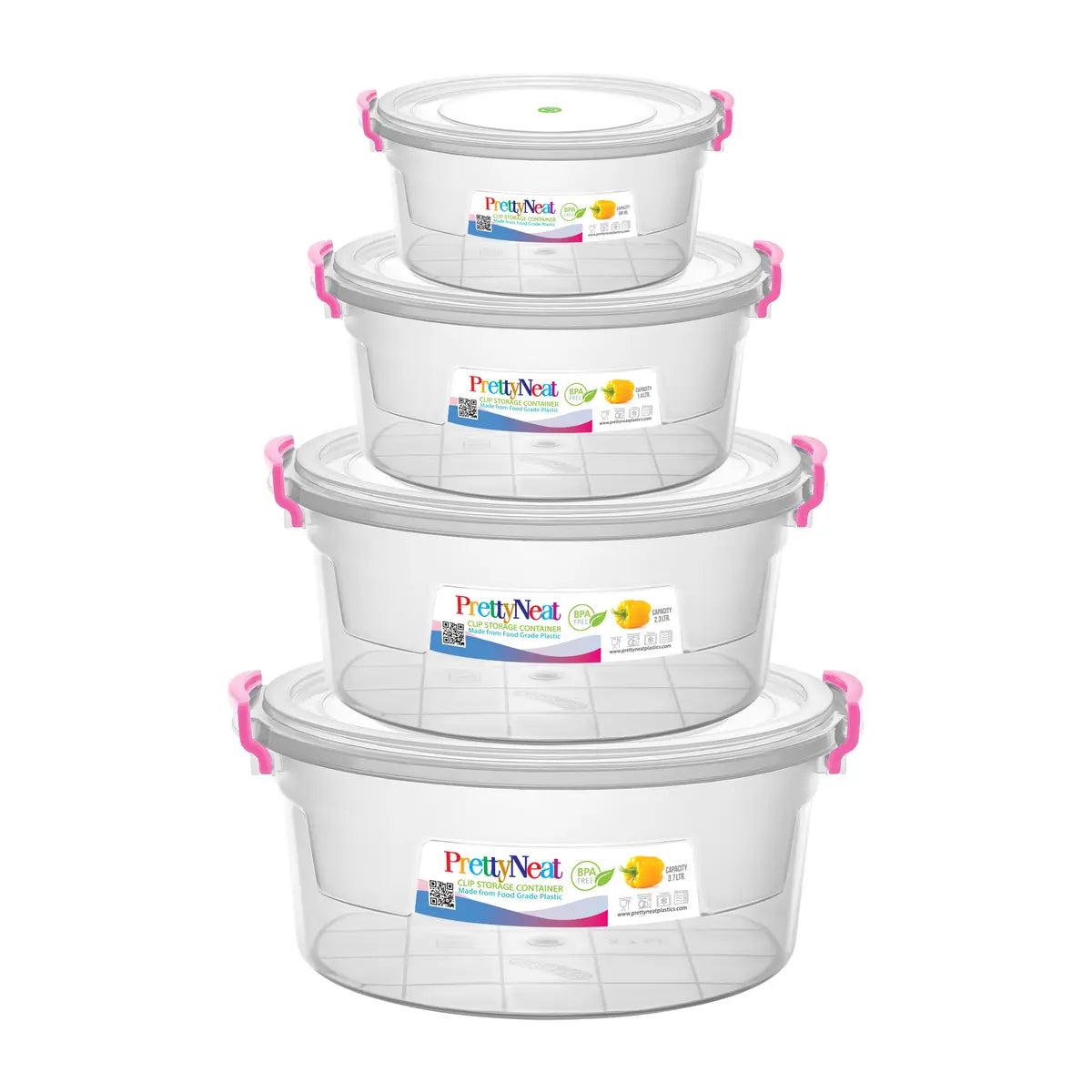 Clip Storage Container Bundles (3 pcs, 4 pcs and 5 pcs Set)