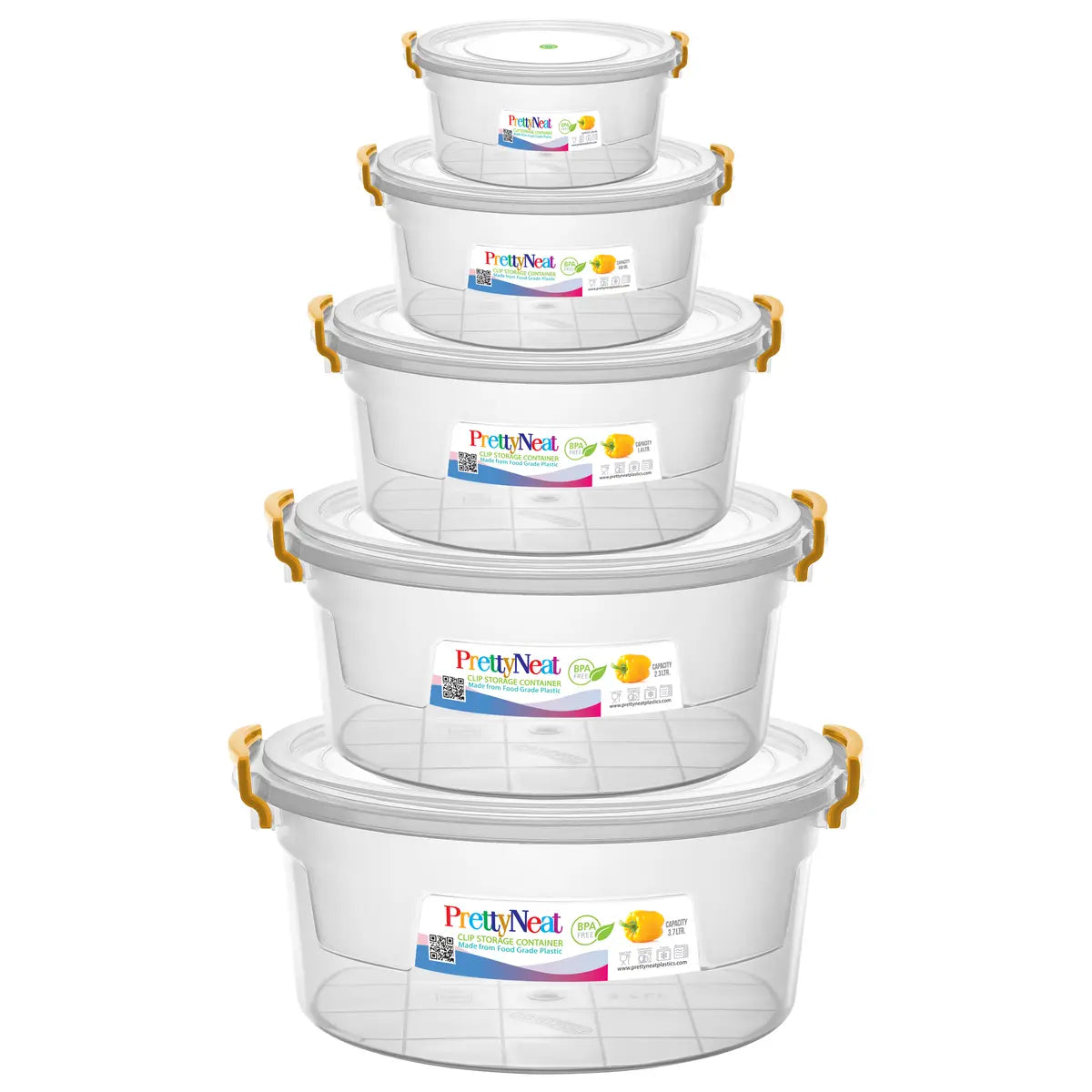 Clip Storage Container Bundles (3 pcs, 4 pcs and 5 pcs Set)