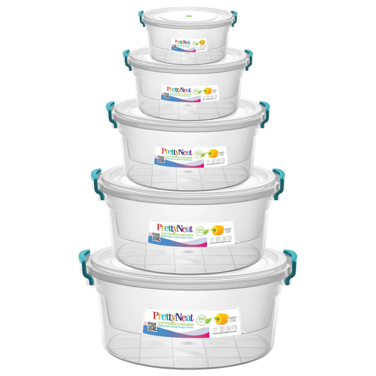 Clip Storage Container Bundles (3 pcs, 4 pcs and 5 pcs Set)