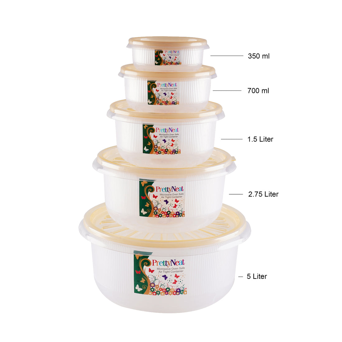 Round Storage Container Sets