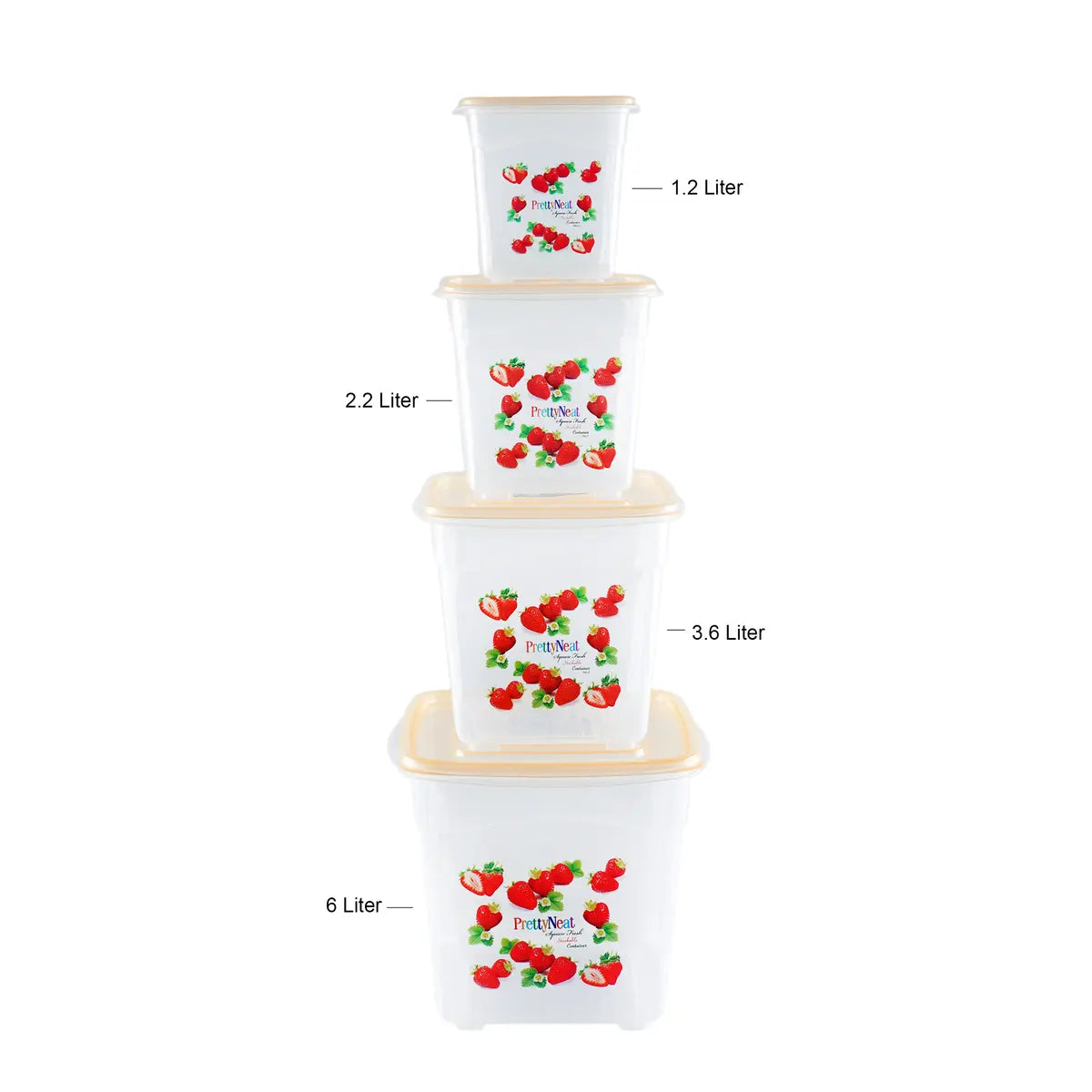 Square Multipurpose Jar Set