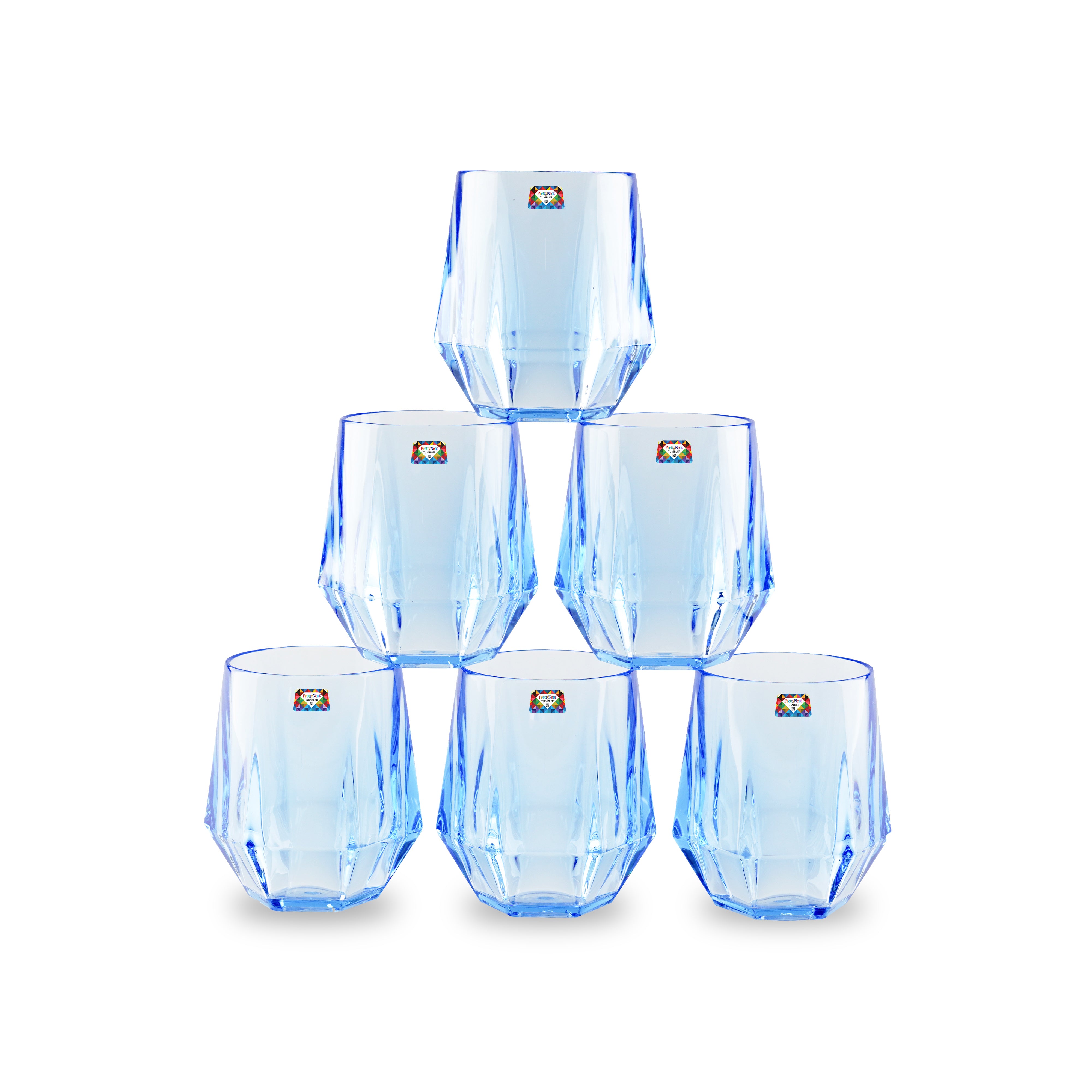 Glam Acrylic Glasses - 300ml - (Box of 6)
