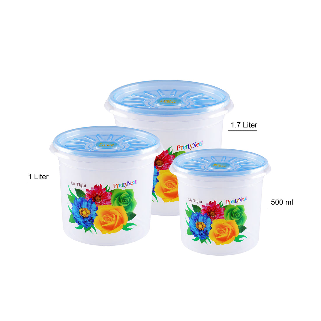 Round Airtight Storage Jars