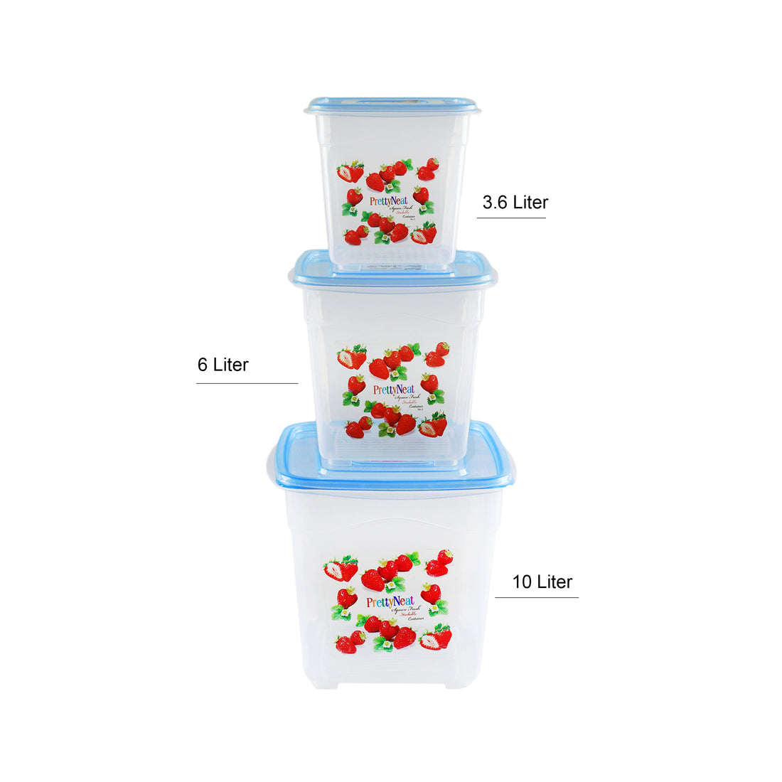 Square Multipurpose Jar Set