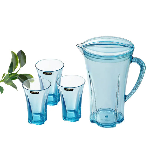 Flower Crystal Water Set - 7 Piece Set