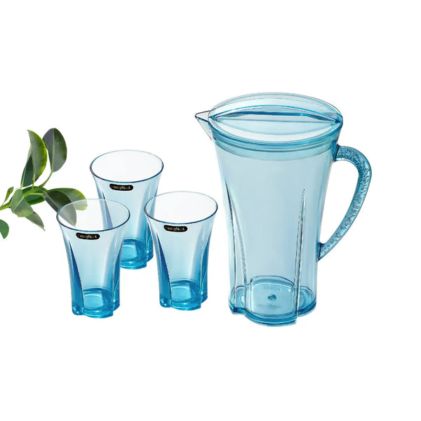 Flower Crystal Water Set - 7 Piece Set
