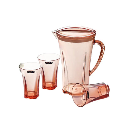 Flower Crystal Water Set - 7 Piece Set
