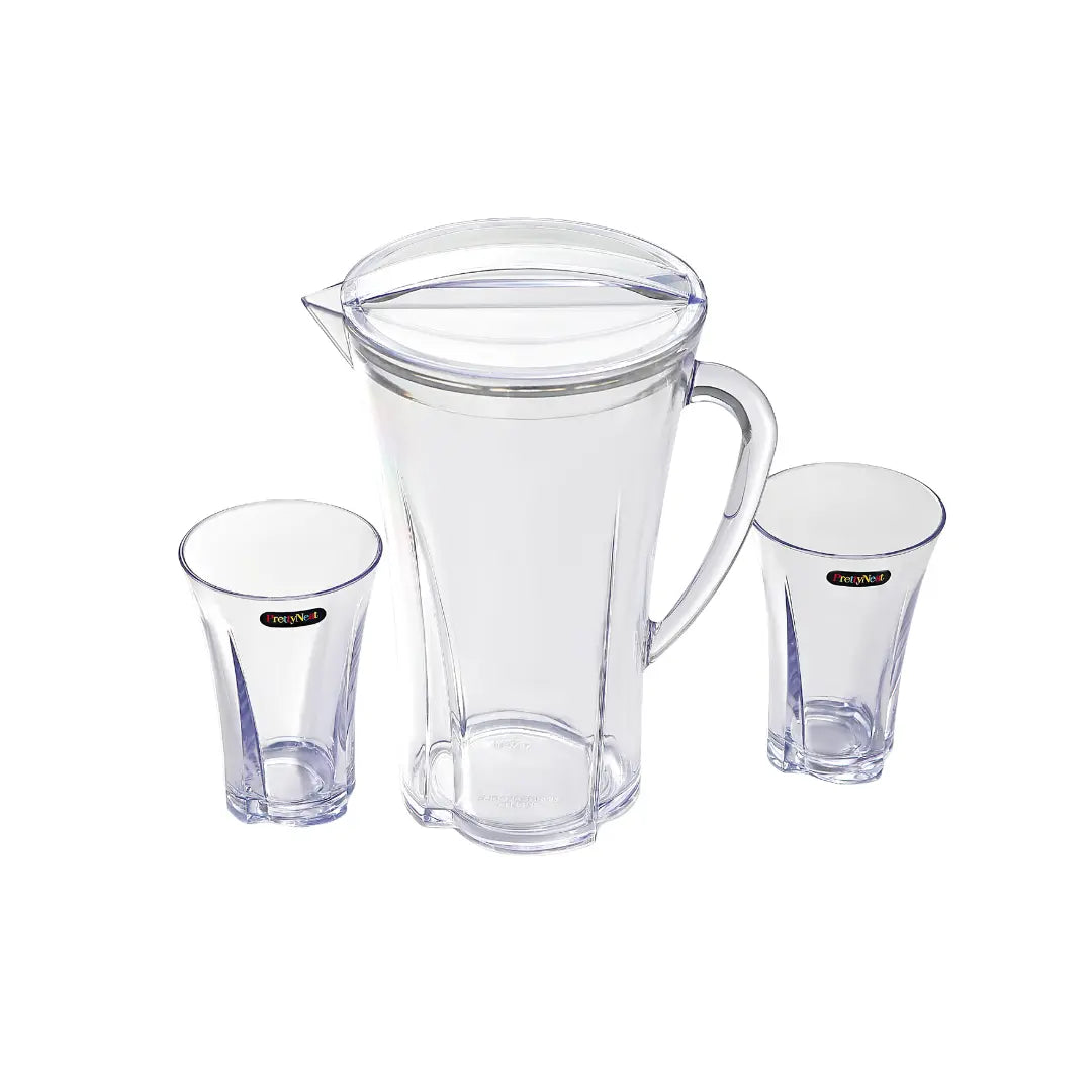 Flower Crystal Water Set - 7 Piece Set