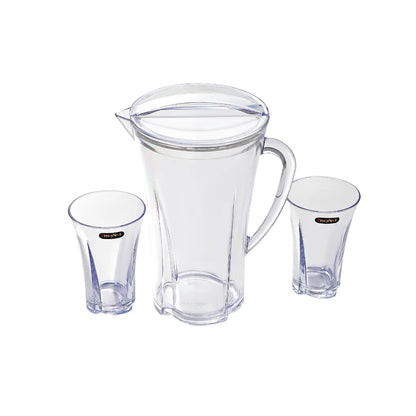 Flower Crystal Water Set - 7 Piece Set
