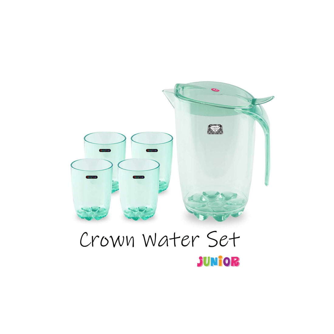 Crown Water Set (1.2 - 2 Liter)