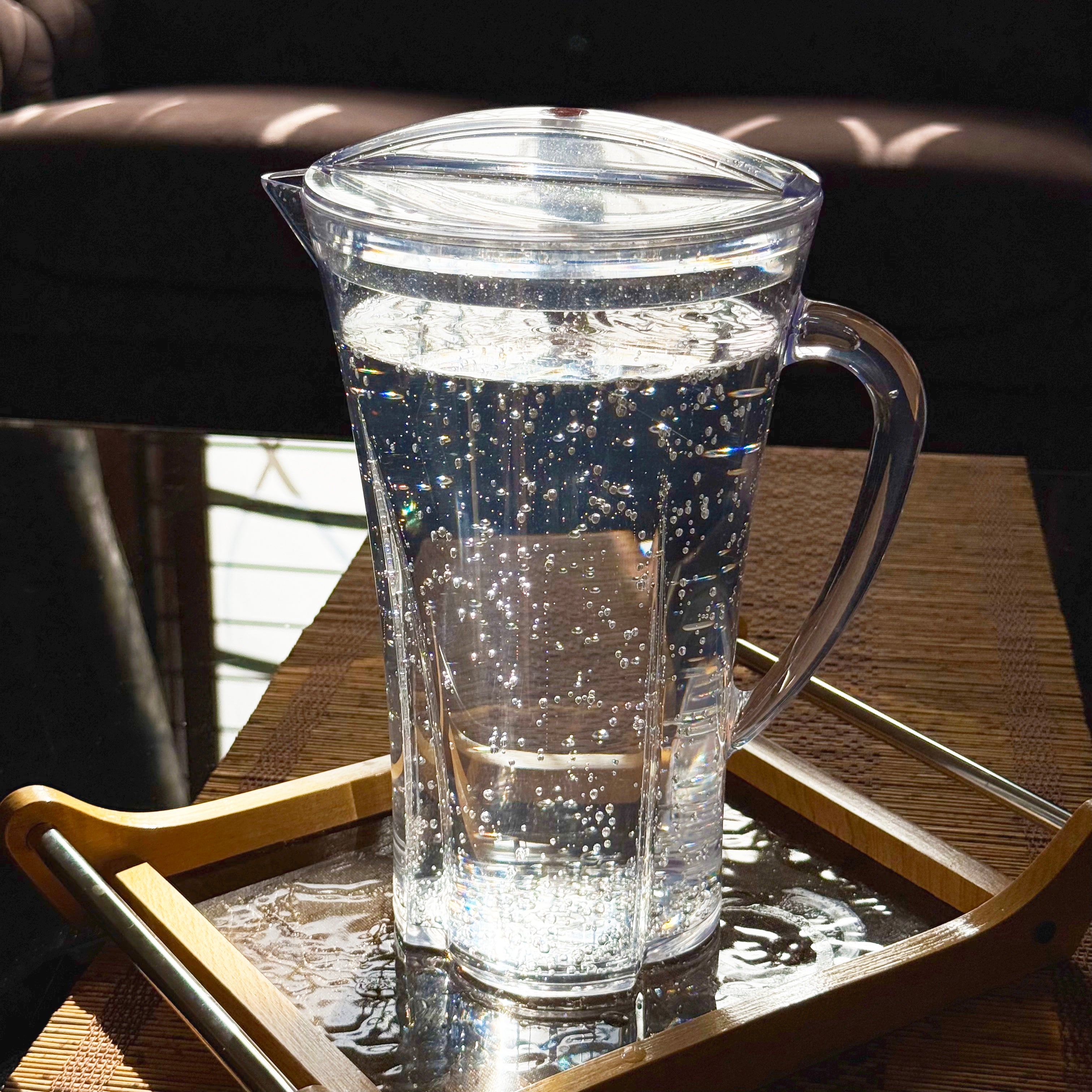 Flower Crystal Jug - 2 Liter