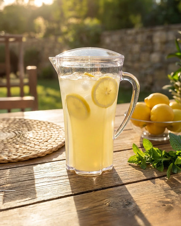 Flower Crystal Jug - 2 Liter