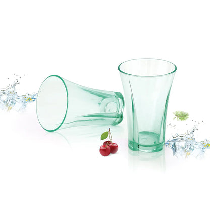 Flower Acrylic Glass (250 - 280 ml)