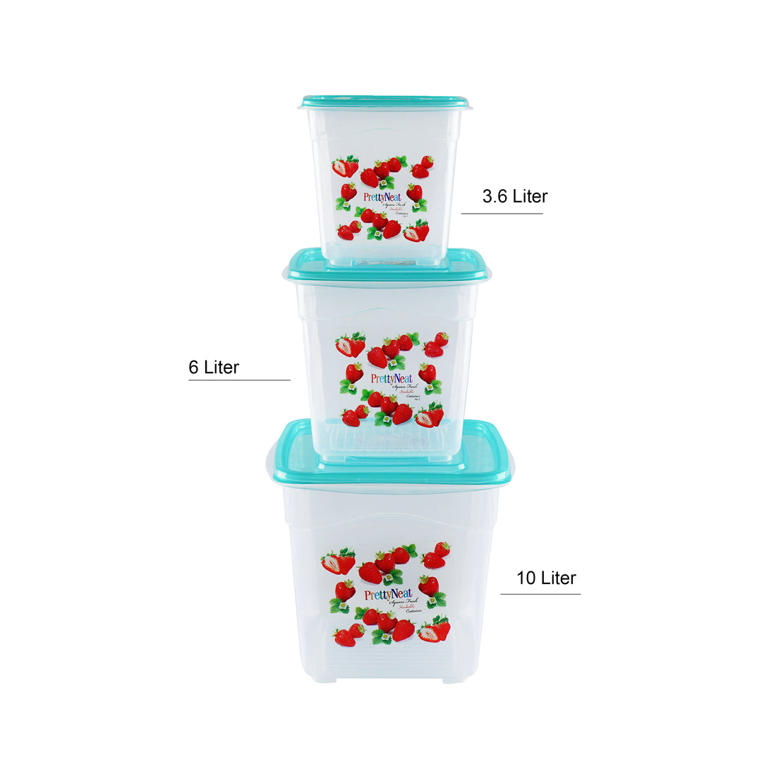 Square Multipurpose Jar Set