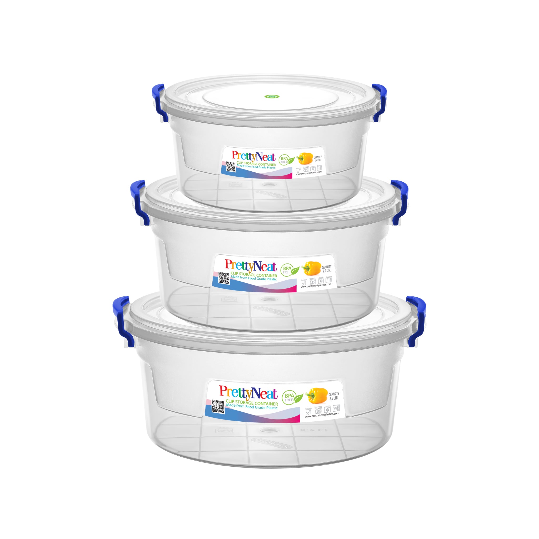 Clip Storage Container Bundles (3 pcs, 4 pcs and 5 pcs Set)