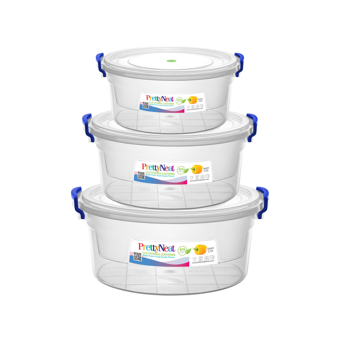 Clip Storage Container Bundles (3 pcs, 4 pcs and 5 pcs Set)