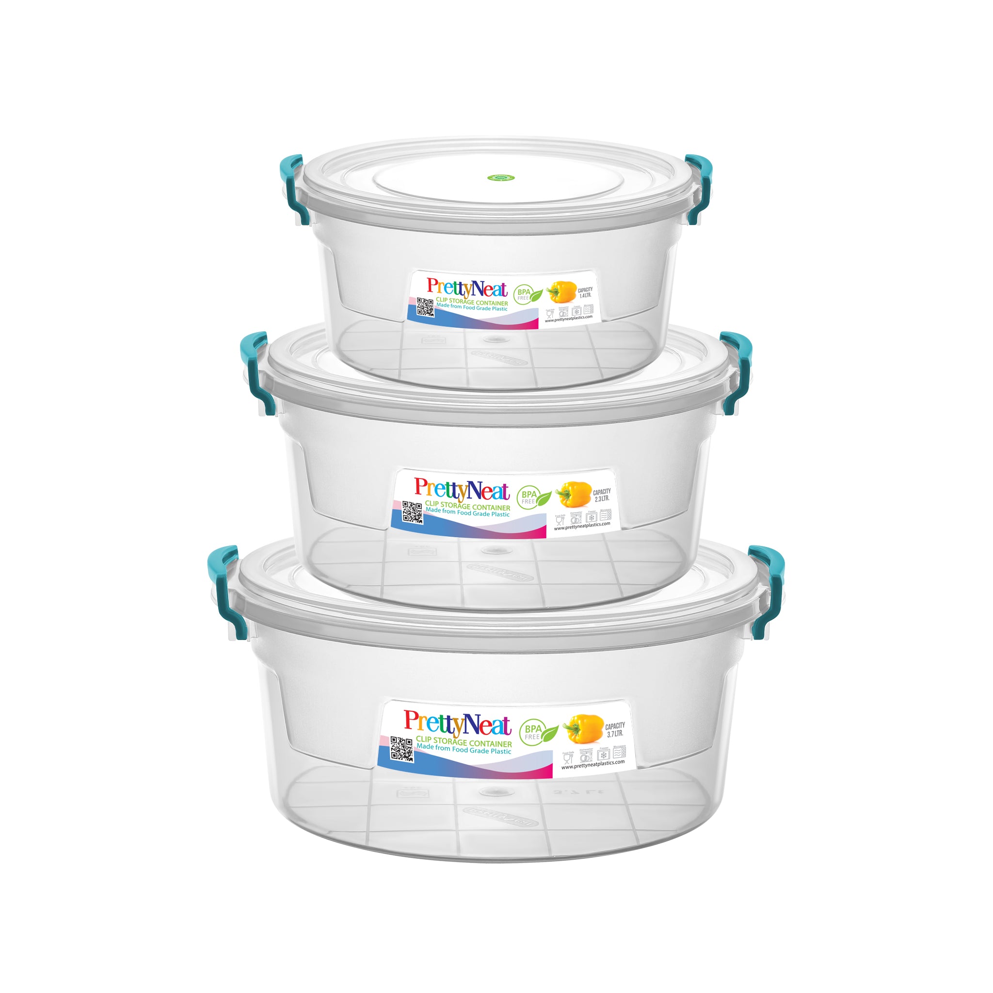 Clip Storage Container Bundles (3 pcs, 4 pcs and 5 pcs Set)