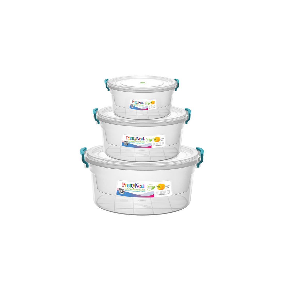 Clip Storage Container Bundles (3 pcs, 4 pcs and 5 pcs Set)