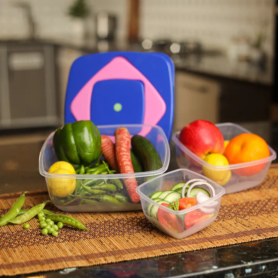 Nested Food Keeper - 3 Piece Set