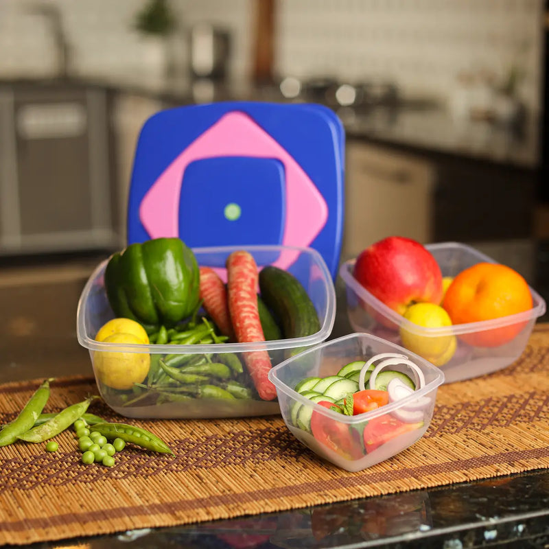 Nested Food Keeper - 3 Piece Set