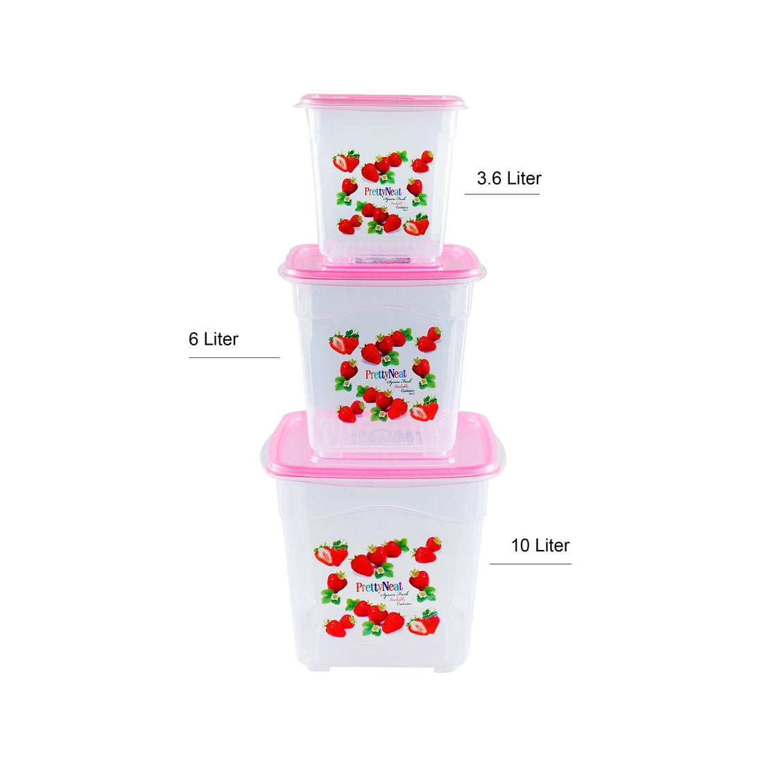 Square Multipurpose Jar Set