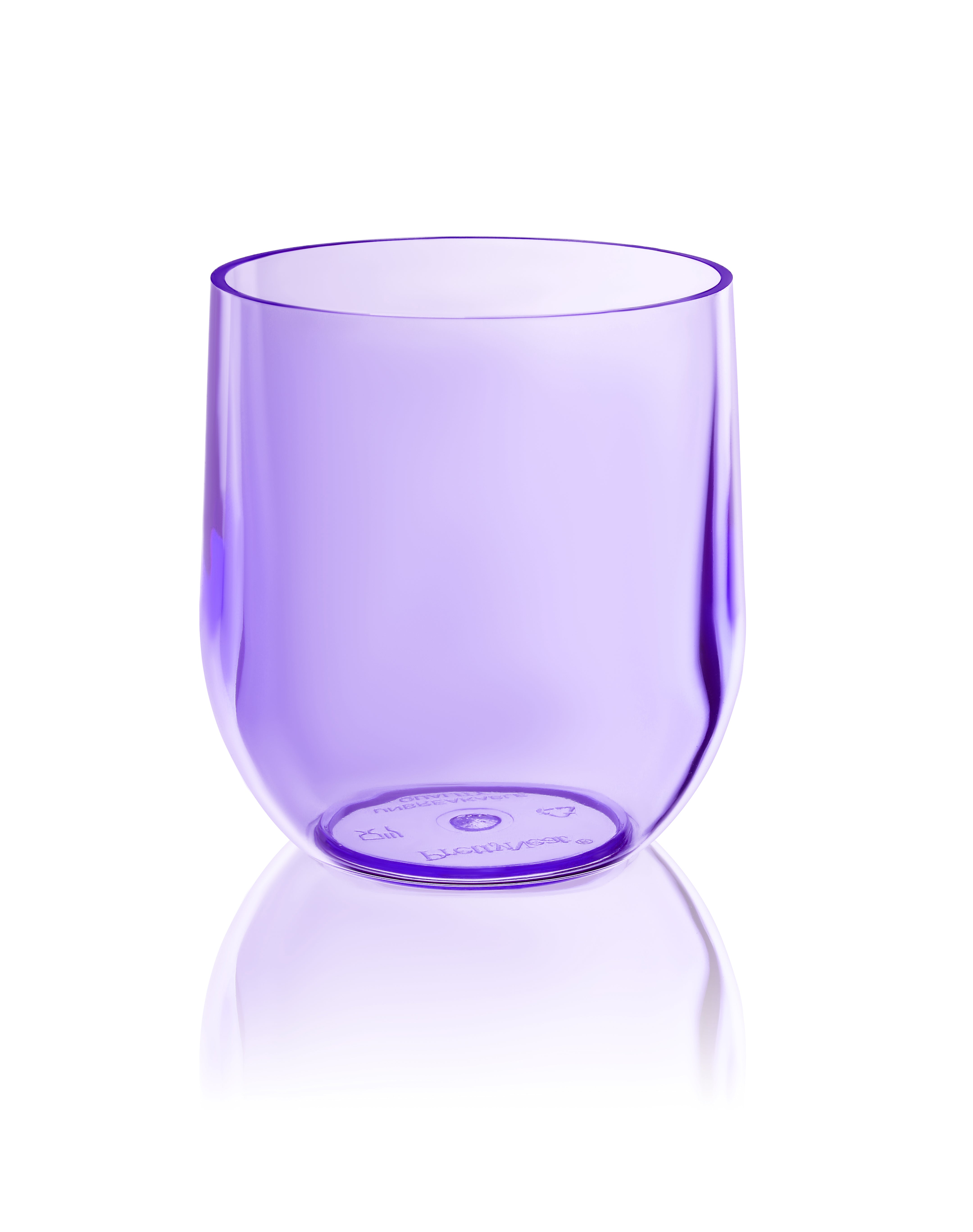 Ovalo Acrylic Glass - 400 ml - (Box of 6)