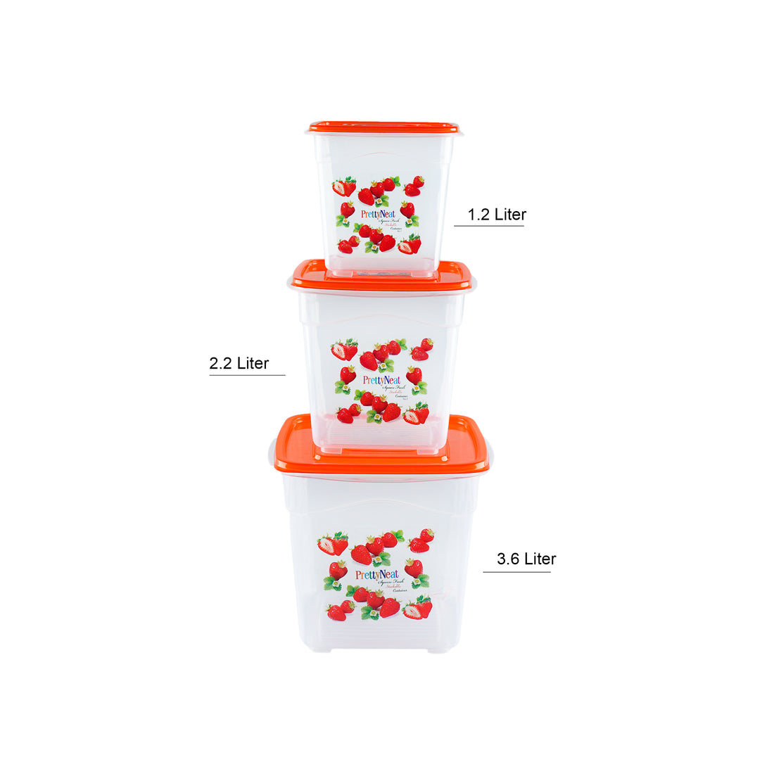 Square Multipurpose Jar Set