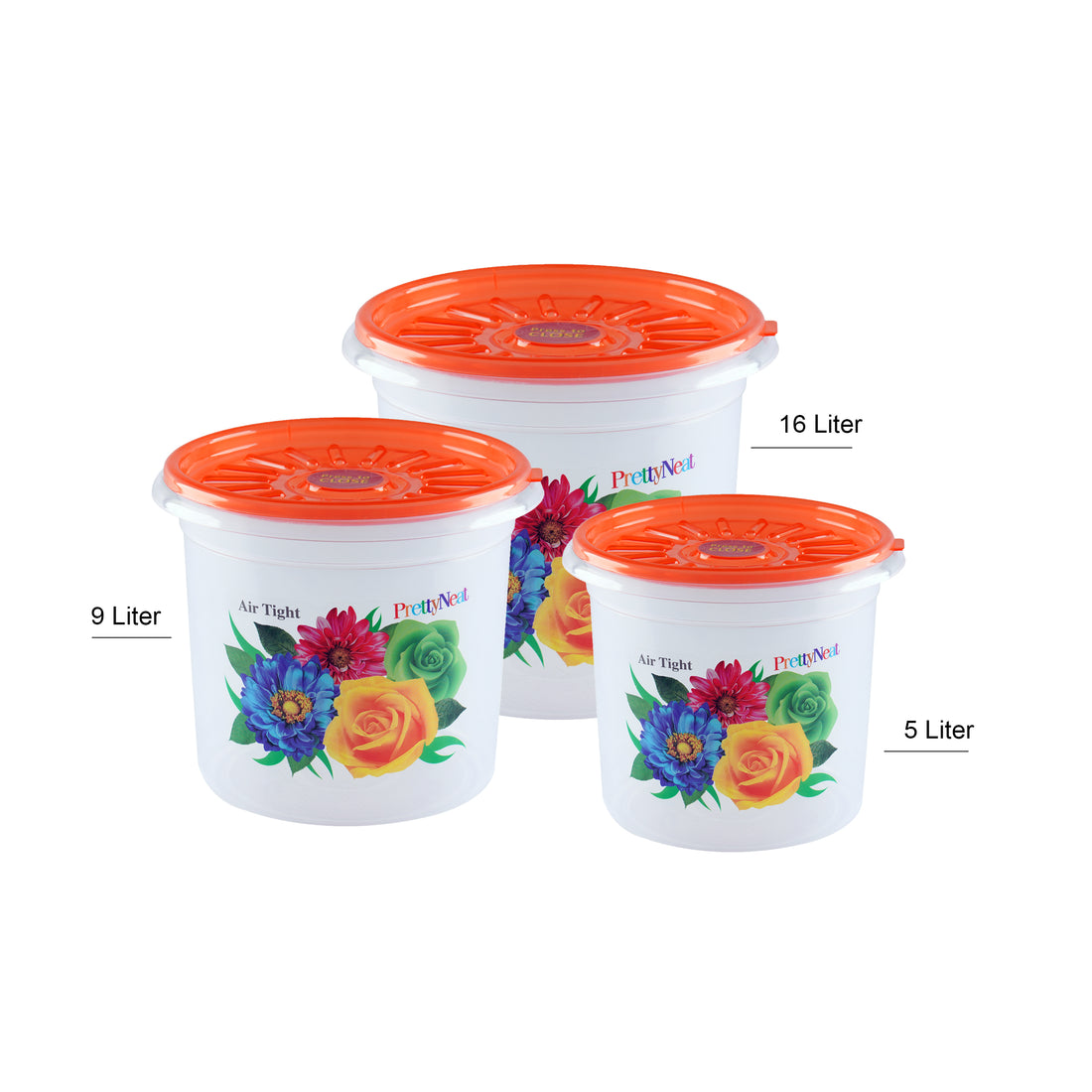 Round Airtight Storage Jars