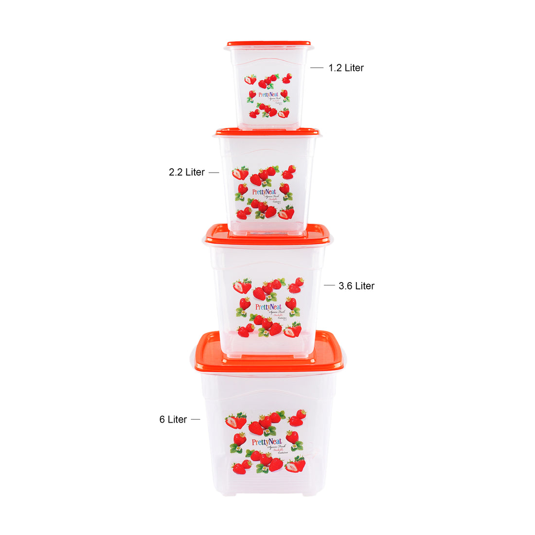 Square Multipurpose Jar Set