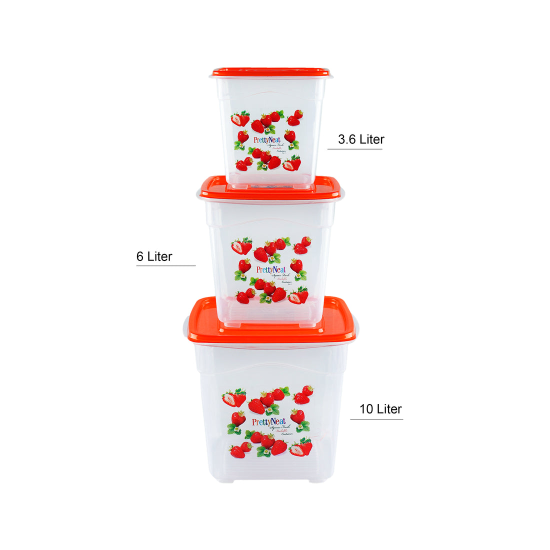 Square Multipurpose Jar Set