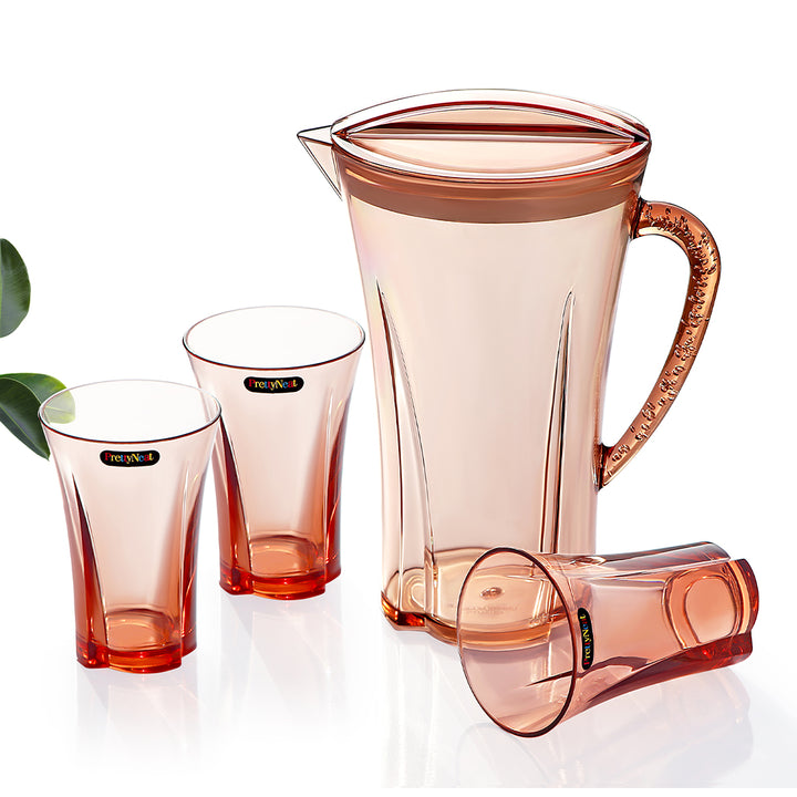 Flower Crystal Water Set - 7 Piece Set