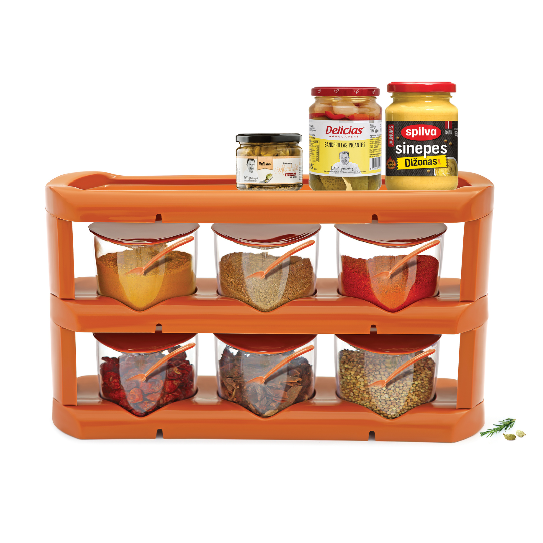 Spice Rack 6x1 (3-Tier)